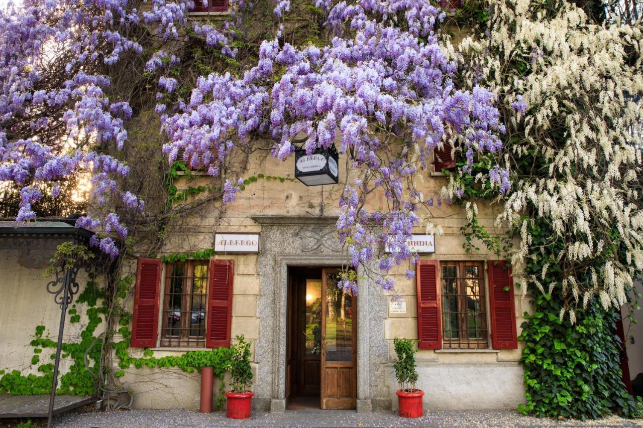 Albergo Ristorante Madonnina Cantello Exterior foto